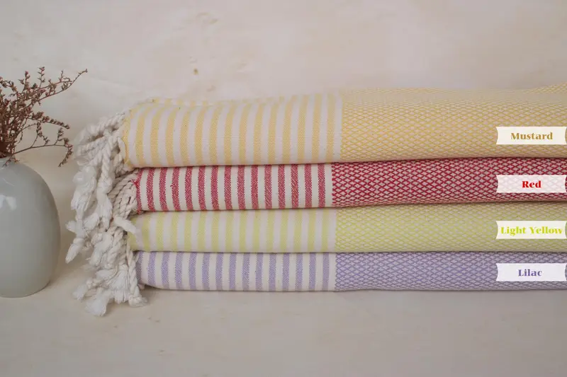 68x32 Cotton Striped Towel, Extra large Turkish bath towel, Monogram Turkish Towel, House Warming Gift, Thin towel, Turkish bath towel - 1