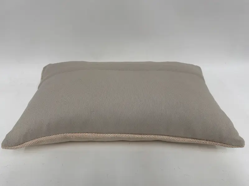 Boho Pillow Sham Cover, Ethnical Kilim Rug Pillow, Vintage Kilim Throw Pillow, Cushion, 12x20 White Pillow Cover, Cotton Cushion Cover - 7