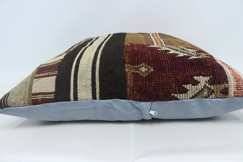 28x28 Brown Cushion, Interior Designer Pillow, Authentic Cushion Cover, Boho Pillow Sham Cover, Pillow Cover, Toss Pillow Case, Gift Pillow - 5