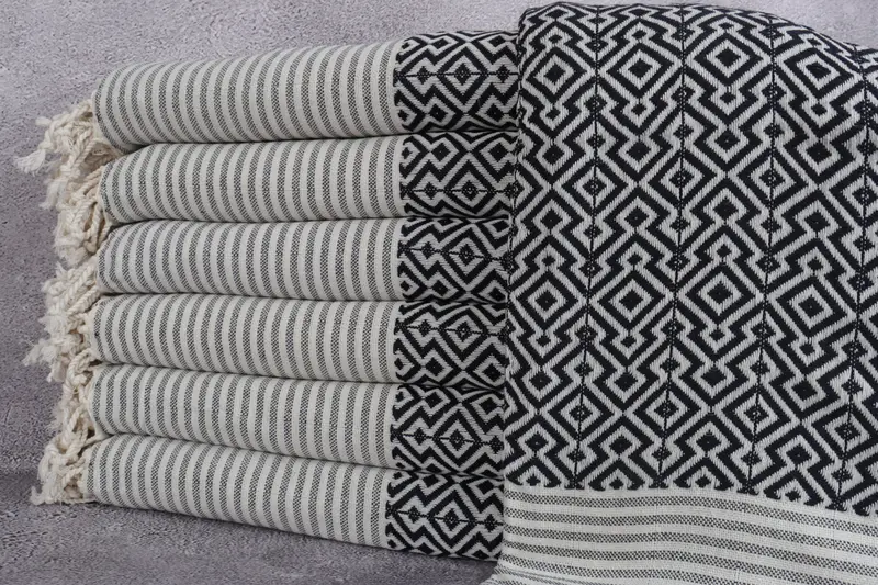 Wedding Favors, 76x38 Cotton Diamond Towel, Turkish bath towel for spa, Beach Towel Gift, Home Decor Towel, Turkish towel, Custom Name Towel - 1