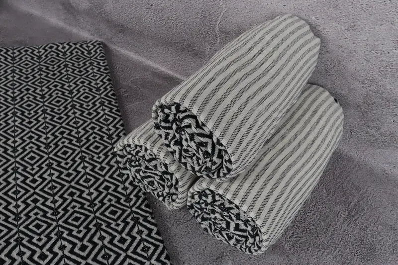 Wedding Favors, 76x38 Cotton Diamond Towel, Turkish bath towel for spa, Beach Towel Gift, Home Decor Towel, Turkish towel, Custom Name Towel - 8