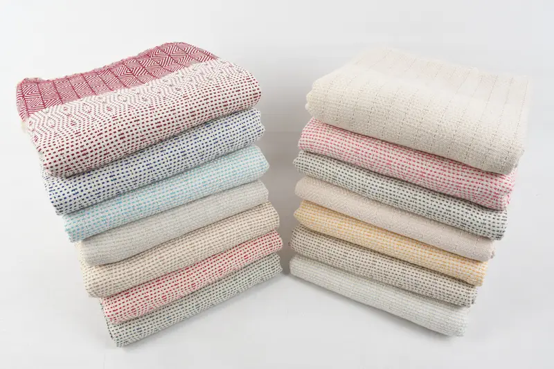 Embroidered Beach Towel, Beach Towel Gift, Bridal Shower Favors, Luxury Turkish Bath Towel, Bathroom Towel, Luxury towel, 70x40 Cotton Diamond Towel - 4