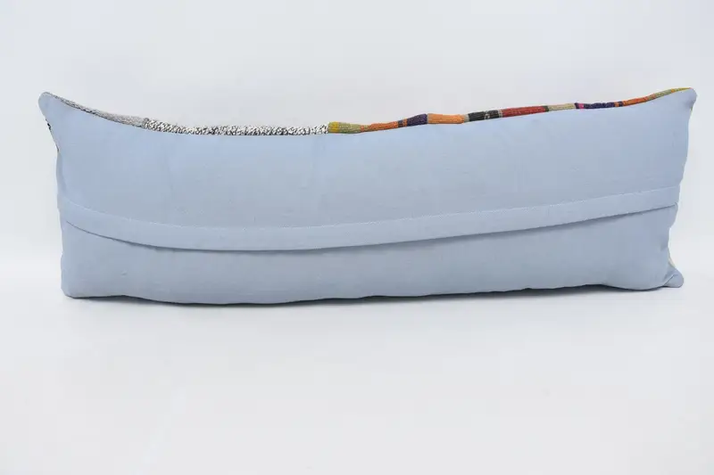 Home Decor Pillow, Vintage Pillow, Cushion, Boho Throw Cushion Cover, Sofa Bolster Pillow Case, Turkish Pillow, 12x36 White Pillow Sham - 6