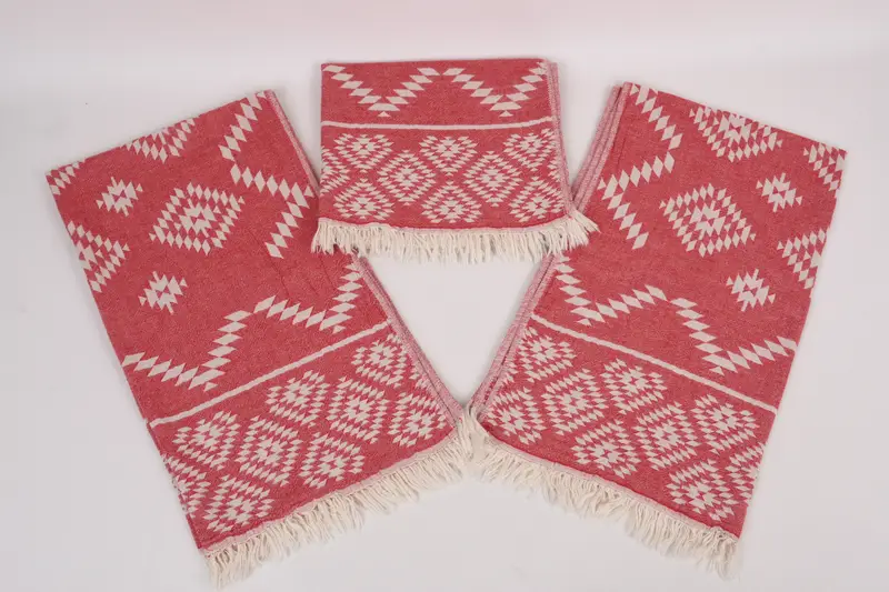 Badezimmertücher, personalisiertes Hausgeschenk Hochzeit, Hochzeitsgeschenke Handtuch, 40x18 Baumwoll -Kilim -Handtuch, türkisches Geschirrtuch, personalisiertes Geschirrtuch - 6
