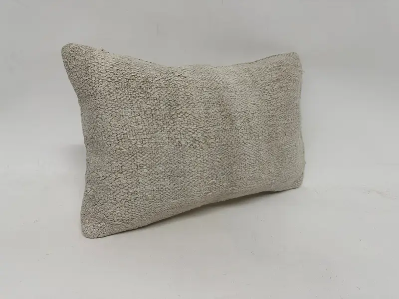 Throw Kilim Pillow, Home Decor Pillow, Southwestern Cushion Cover, Pillow, 12x20 White Pillow Case, Toss Cushion Case, Kilim Cushion Sham - 3