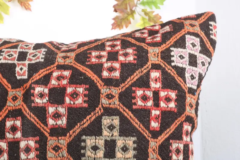 32x32 Brown Pillow Cover, Chair Cushion Cover, Pillow for Couch, Handmade Cushion Cover, Cushion Cover, Gift Pillow, Interior Designer Pillow - 5