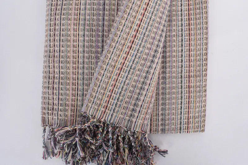 70x40 Cotton Geometric Towel, Beach towel, Bachelorette Favor, Organic towel, Eco-friendly Turkish towel for home and travel, Bridal Shower Gift - 8