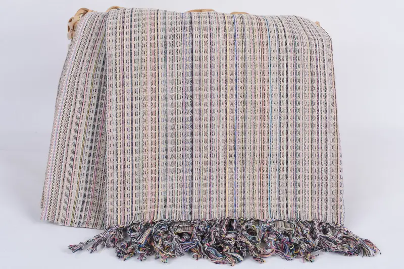 70x40 Cotton Geometric Towel, Beach towel, Bachelorette Favor, Organic towel, Eco-friendly Turkish towel for home and travel, Bridal Shower Gift - 5