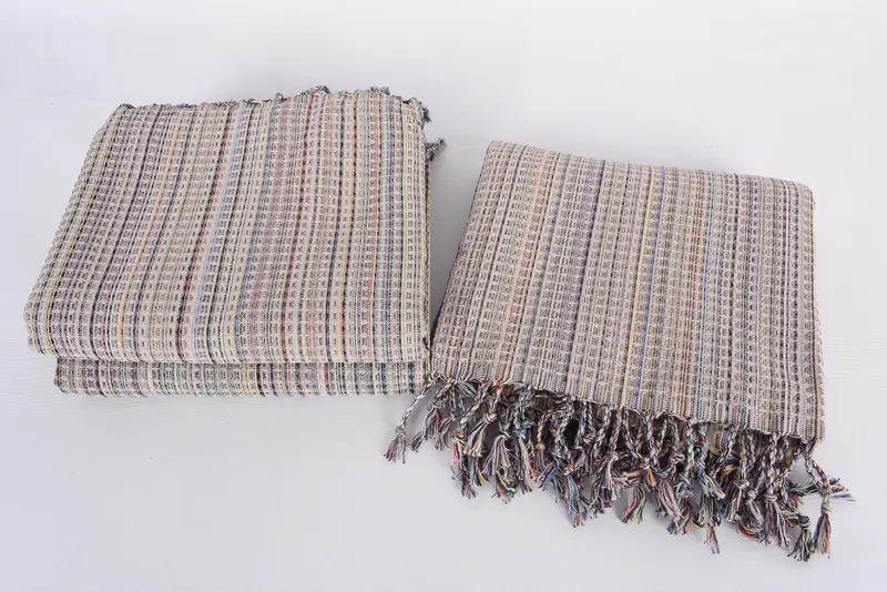 70x40 Cotton Geometric Towel, Beach towel, Bachelorette Favor, Organic towel, Eco-friendly Turkish towel for home and travel, Bridal Shower Gift - 7