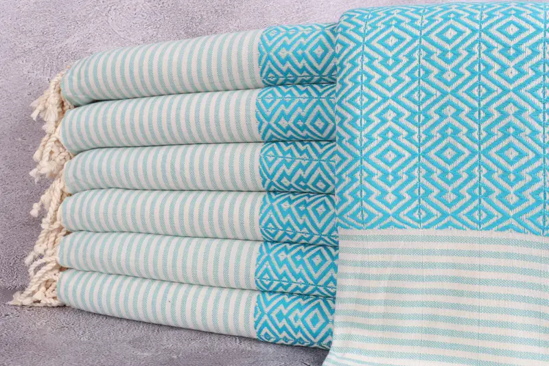 Soft towel, Valentines Gift, Girl Trip Party Favor, 76x38 Cotton Diamond Towel, Bachelorette Party Gift, Turkish Towel Set, Turkish Towel Beach - 1