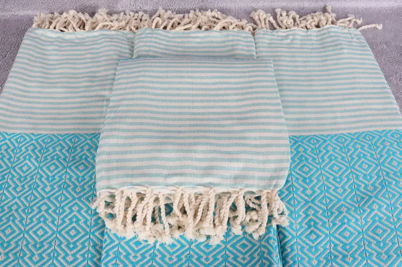 Soft towel, Valentines Gift, Girl Trip Party Favor, 76x38 Cotton Diamond Towel, Bachelorette Party Gift, Turkish Towel Set, Turkish Towel Beach - 4