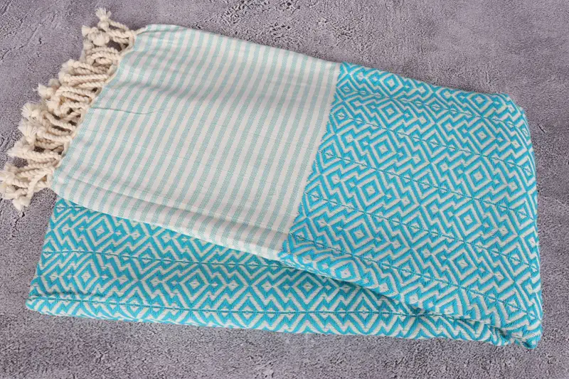 Soft towel, Valentines Gift, Girl Trip Party Favor, 76x38 Cotton Diamond Towel, Bachelorette Party Gift, Turkish Towel Set, Turkish Towel Beach - 6