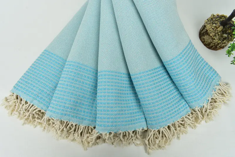 Gym Towel, 70x36 Cotton Striped Towel, Quick-Dry Beach Towel, Monogram Turkish Towel, Christmas Favors, Bachelorette Favors Beach, Best Friend Gift - 4