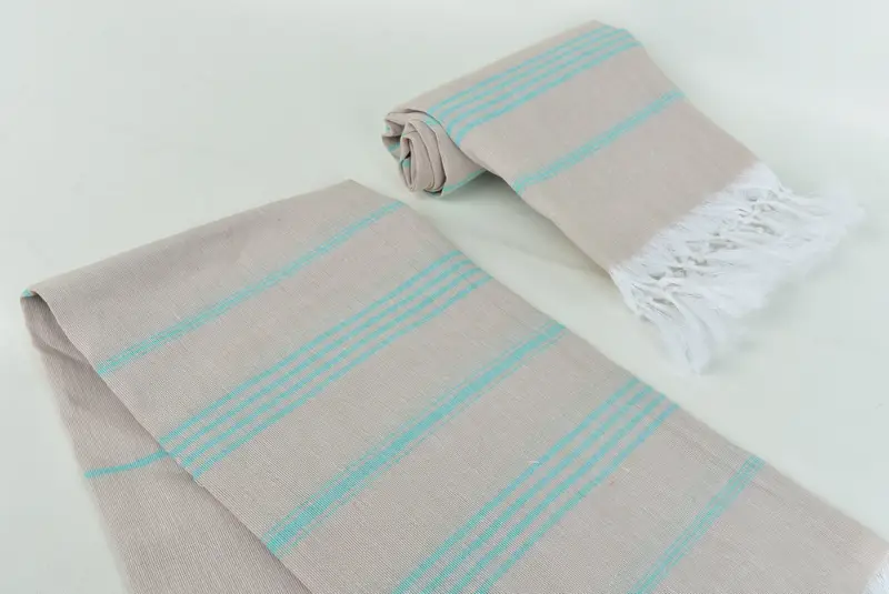70x40 Cotton Striped Towel, Bridesmaid Gift Towel, Christmas Favors, Beach Bachelorette Party Decorations, Gifts For Him, Bridal Shower Favors - 7