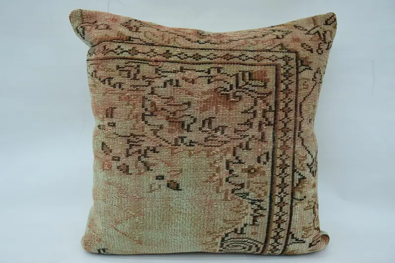 Geburtstagsgeschenk Vintage Kissenbezug, 32x32 Zoll marokkanischer Beige Kissenbezug - 1