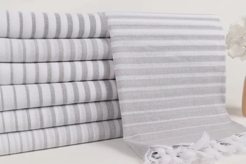 Wedding Favors, Personalized Gifts, 70x40 Cotton Striped Towel, Wedding Towel, Turkish bath towel, Bachelorette Party Favor, Turkish Bath Towel USA - 2