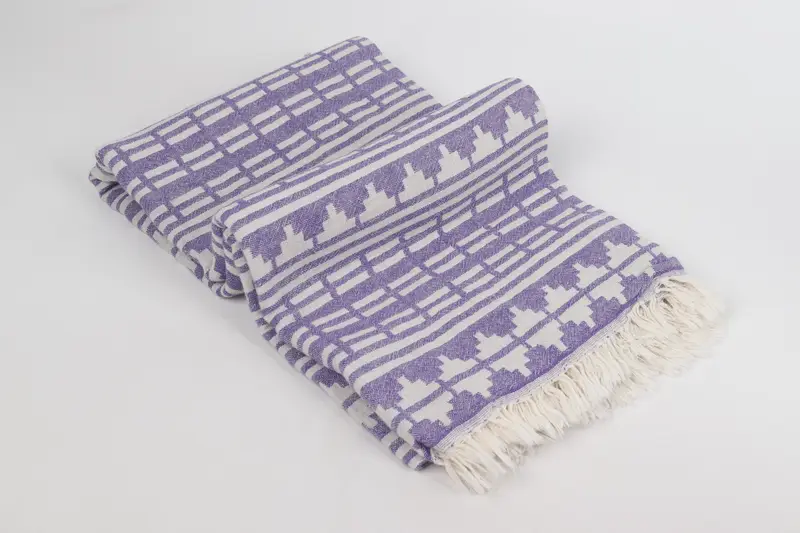 Bridal Gifts, Wedding Towel, 70x40 Cotton Kilim Design Towel, Beach Theme Bachelorette Party Gifts, Hammam towel, Bridesmaid Gifts, Beach towel - 7