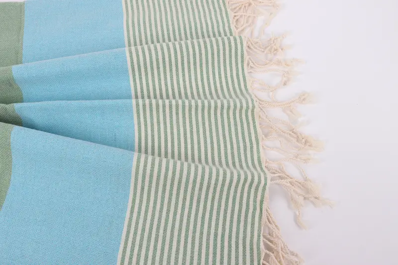 Quick-Dry Beach Towel, Custom Gift, Oversized Beach Towel, 68x40 Cotton Striped Towel, Gift Towel, Friends Beach Towel, Absorbent Turkish towel - 8