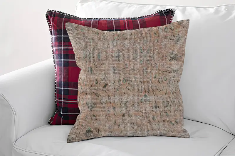 Handgefertigtes besticktes Kissen im Südwesten, vielseitiges dekoratives Wurfkissen