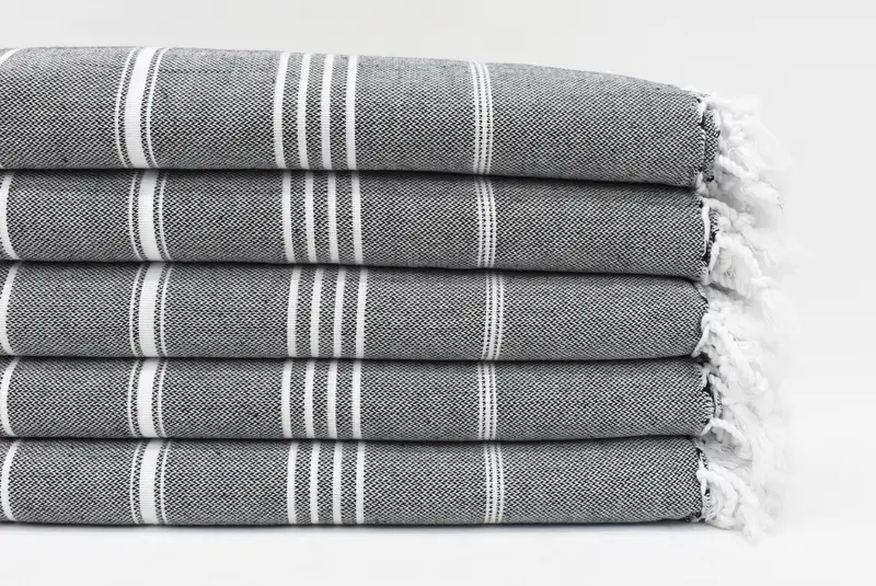 Custom Gift, Absorbent towel, Sand-resistant Turkish towel for the beach, 70x40 Cotton Striped Towel, Personalized Bridesmaid Gift, Christmas Gift