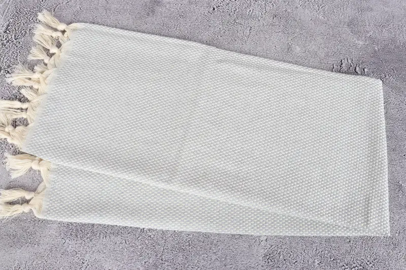 Small Bath Towels, Personalized Kitchen Towel, Beach Wedding Favor, Unique Gift, Gym Towel, 40x18 Cotton Polka Dot Towel, Wedding Favors - 6
