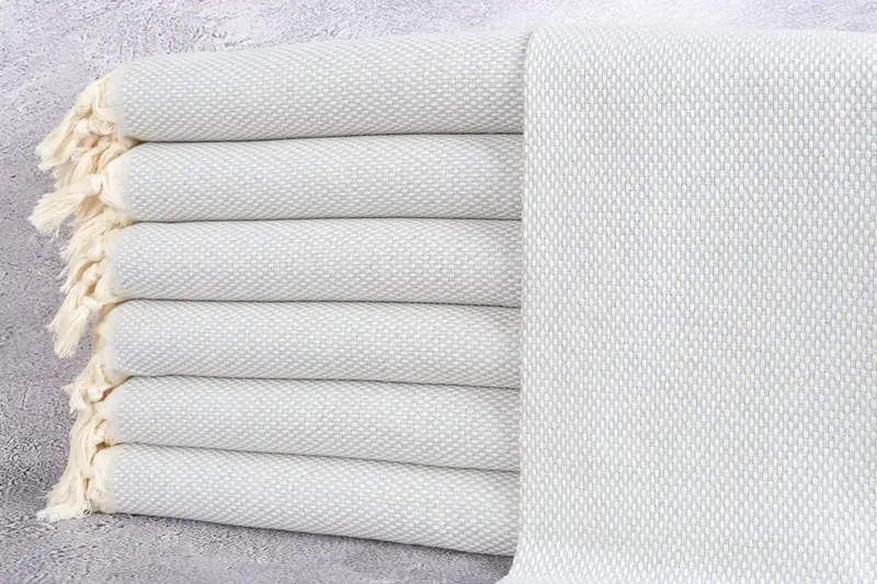 Small Bath Towels, Personalized Kitchen Towel, Beach Wedding Favor, Unique Gift, Gym Towel, 40x18 Cotton Polka Dot Towel, Wedding Favors - 1