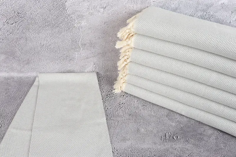 Small Bath Towels, Personalized Kitchen Towel, Beach Wedding Favor, Unique Gift, Gym Towel, 40x18 Cotton Polka Dot Towel, Wedding Favors - 2