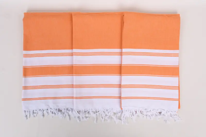 Bachelorette Favors Beach, Bridal Gifts, Absorbent Turkish towel, Lightweight Turkish towel, Sand-free towel, Yoga Towel, 70x40 Cotton Striped Towel - 7