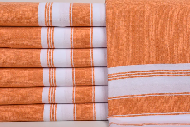 Bachelorette Favors Beach, Bridal Gifts, Absorbent Turkish towel, Lightweight Turkish towel, Sand-free towel, Yoga Towel, 70x40 Cotton Striped Towel - 1