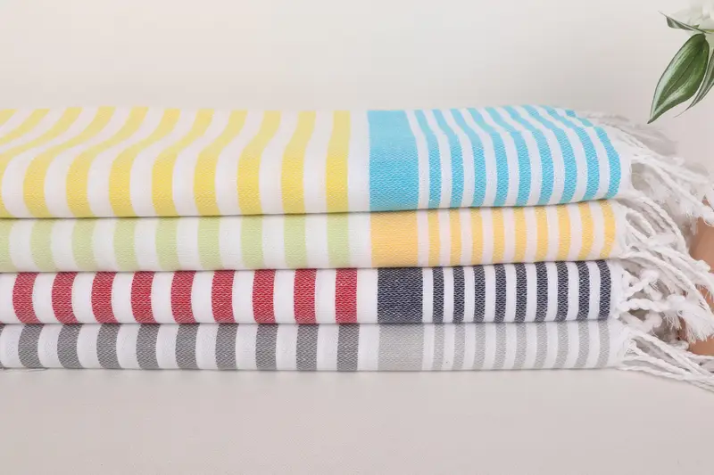 40x24 Cotton Striped Towel, Bachelor Towel, Personalized Gift, Bridesmaid Proposal Gift, Small Bath Towels, Gift For Him, Monogrammed Hand Towel - 2
