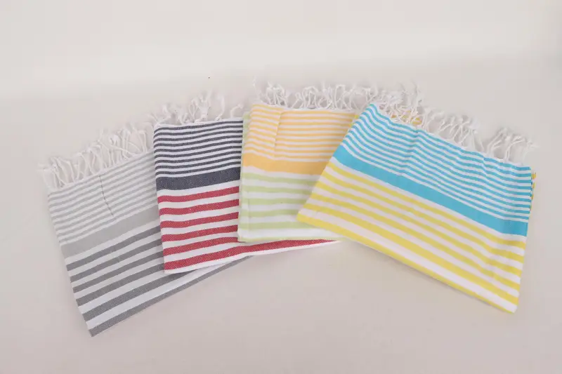40x24 Cotton Striped Towel, Bachelor Towel, Personalized Gift, Bridesmaid Proposal Gift, Small Bath Towels, Gift For Him, Monogrammed Hand Towel - 3