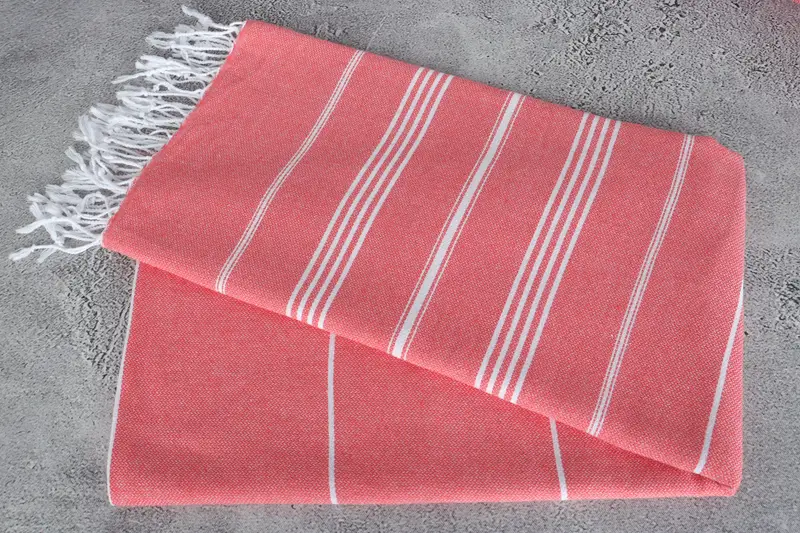 Bridesmaid Gifts, Spa Towel, Monogram Beach Towel, Organic towel, Girls Weekend Getaways Gifts, Valentines Day Gift Idea, 70x40 Cotton Striped Towel - 6