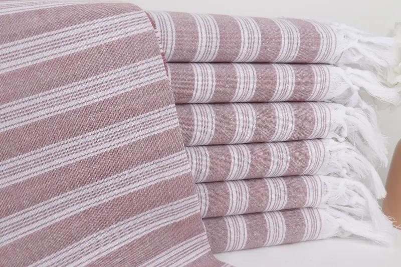 Large Beach Towel Personalized, Bachelor Towel, Wedding Favors, 70x40 Cotton Striped Towel, Bachelor Gifts, Customized Towels, Fouta towel - 1