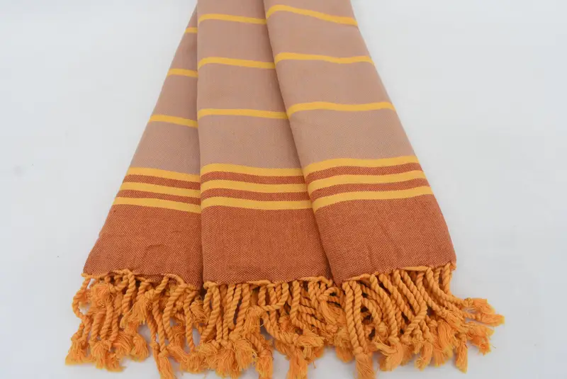 Beach Towel Bulk, Handmade Gift, Lightweight Turkish towel for beach, Personalized Gift For Her, Organic Turkish towel, 70x36 Cotton Striped Towel - 4