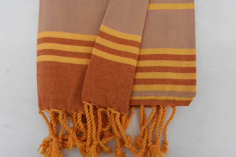 Beach Towel Bulk, Handmade Gift, Lightweight Turkish towel for beach, Personalized Gift For Her, Organic Turkish towel, 70x36 Cotton Striped Towel - 5