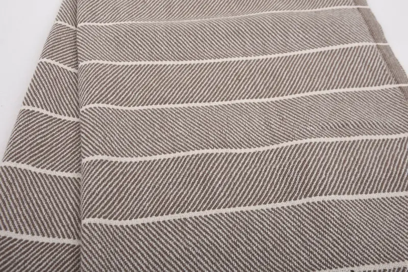 Personalized Kitchen Towel, Wedding Favors, Memorial Gift, 36x16 Cotton Striped Towel, Gym Towel, Turkish Towel Hand Towel, Wedding Hand Made Gift - 4