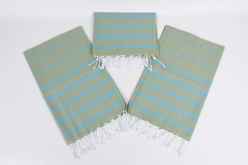 Kişiselleştirilmiş Hediyeler, Düğün Hediyesi, 40x24 Pamuklu Çizgili Havlu, Türk Çay Havlusu, Özelleştirilmiş Havlular, Monogram Türk Banyo Havlusu, Monogram Havlular - 5