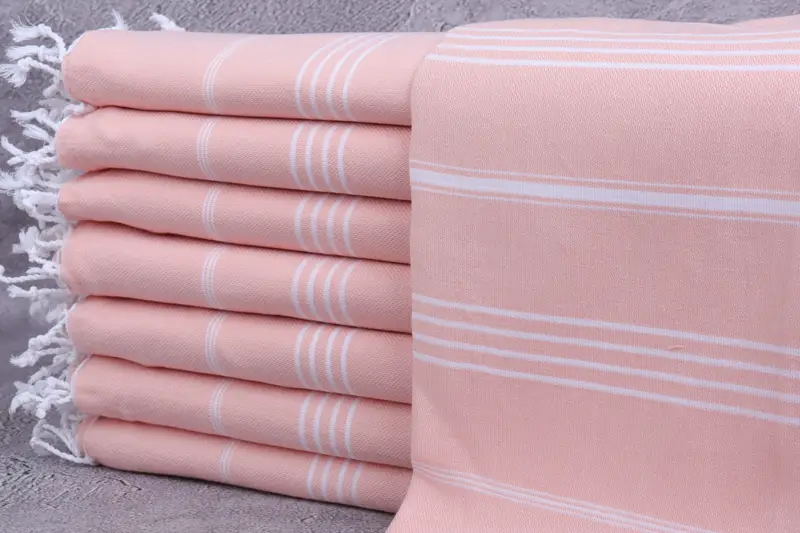 Guest Towel, Welcome Wedding Gift, Sand-free towel, Arizona Bachelorette Party Favors, Custom Wedding Gift, 70x40 Cotton Striped Towel, Cotton towel - 1