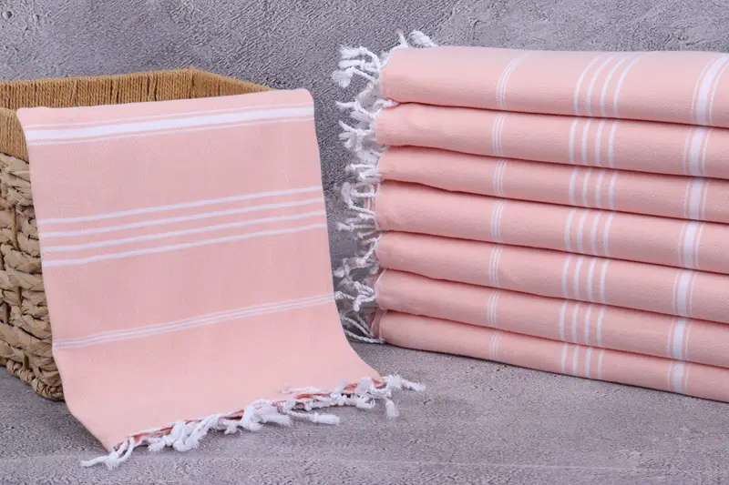 Guest Towel, Welcome Wedding Gift, Sand-free towel, Arizona Bachelorette Party Favors, Custom Wedding Gift, 70x40 Cotton Striped Towel, Cotton towel - 3