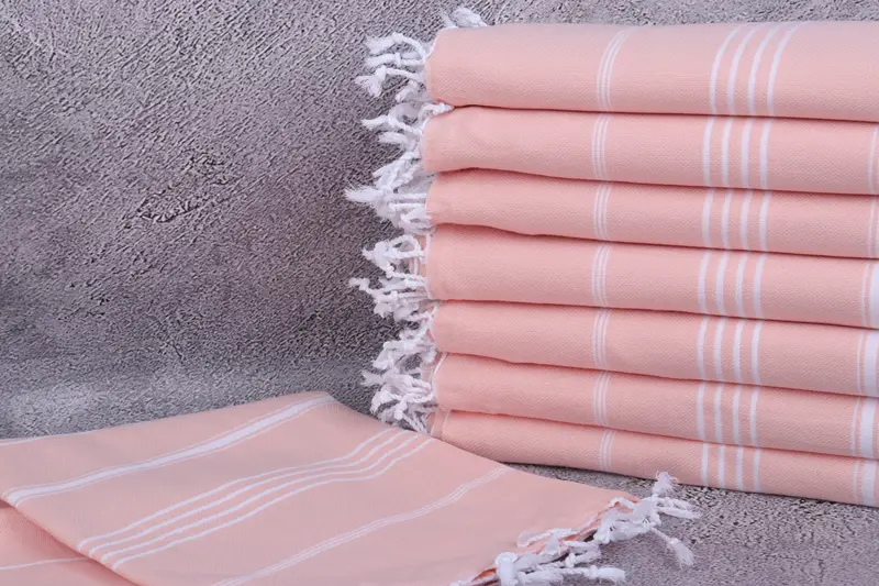 Guest Towel, Welcome Wedding Gift, Sand-free towel, Arizona Bachelorette Party Favors, Custom Wedding Gift, 70x40 Cotton Striped Towel, Cotton towel - 2