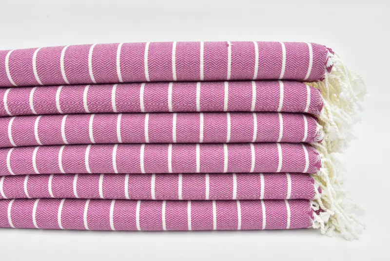 Personalized Wedding Gift, 70x40 Cotton Striped Towel, Travel Towel, Travel towel, Valentines Day Gift, Turkish Towel USA, Luxury Turkish Bath Towel - 4