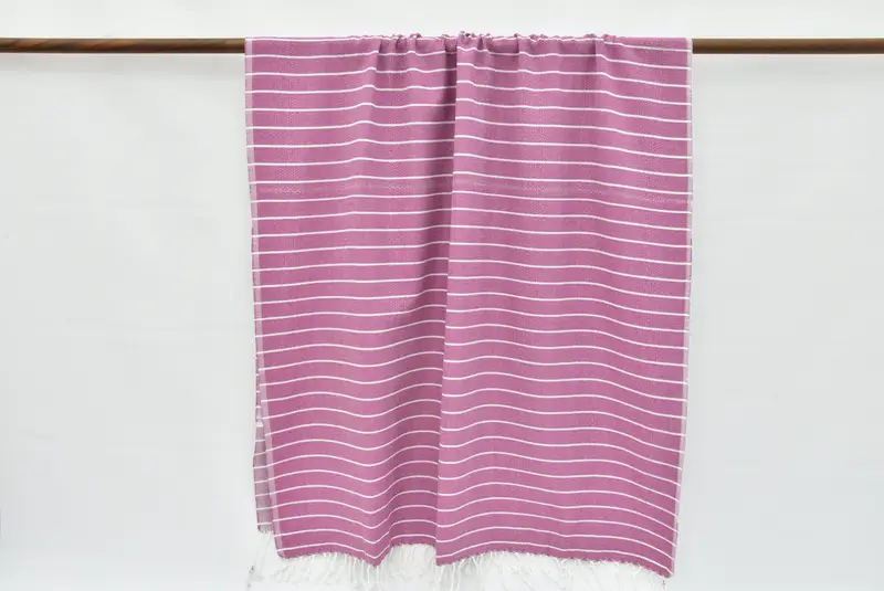 Personalized Wedding Gift, 70x40 Cotton Striped Towel, Travel Towel, Travel towel, Valentines Day Gift, Turkish Towel USA, Luxury Turkish Bath Towel - 2