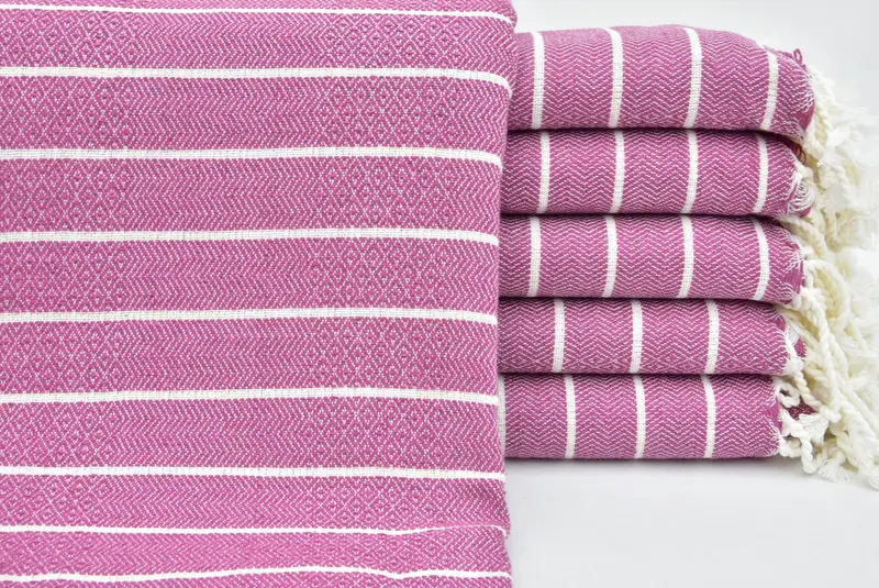 Personalized Wedding Gift, 70x40 Cotton Striped Towel, Travel Towel, Travel towel, Valentines Day Gift, Turkish Towel USA, Luxury Turkish Bath Towel - 6