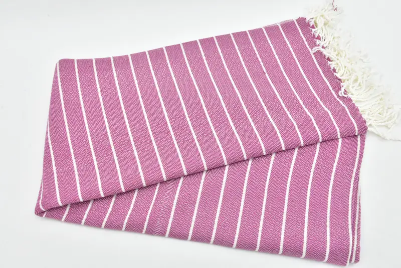 Personalized Wedding Gift, 70x40 Cotton Striped Towel, Travel Towel, Travel towel, Valentines Day Gift, Turkish Towel USA, Luxury Turkish Bath Towel - 3