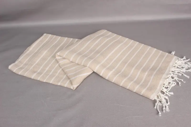 Quick-Dry Beach Towel, Custom Gifts, Wedding Gift, 70x40 Bamboo Herringbone Towel, Monogram Beach Towel, Custom Bath Towel, Organic Cotton Towel - 8