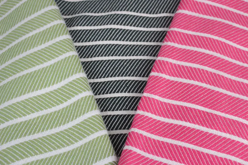 Quick-Dry Beach Towel, Custom Gifts, Wedding Gift, 70x40 Bamboo Herringbone Towel, Monogram Beach Towel, Custom Bath Towel, Organic Cotton Towel - 3