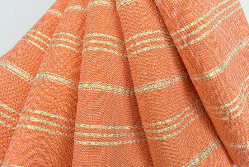 Turkish Tea Towel, Personalized Gifts, Bathroom Towels, 40x24 Cotton Striped Towel, Best Friend Gift, Beach Theme Wedding Gift, Christmas Hand Towel - 5