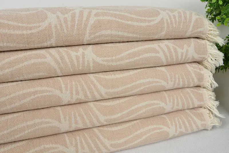 Custom Bath Towel, Summer Gift, Embroidery Towels, 70x36 Cotton Fish Design Towel, Bachelorette Party Gift, Organic Towel, Custom Wedding Gift - 3