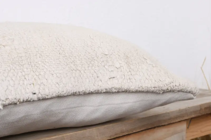 Vintage Kilim Throw Pillow, Boho Pillow, Cushion Cover, Accent Pillow Case, One Of A Kind Cushion Cover, Kilim Cushion Sham, 14x14 White Cushion - 6
