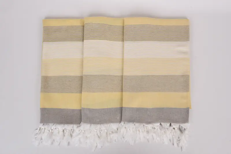 Decorative Towel, Bachelorette Party Gifts Bridesmaids, Best Friend Christmas Gift, Personalized Beach Towel, 68x40 Cotton Striped Towel, Bath towel - 7